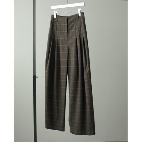 【ànuke】3tuck Wide Pants
