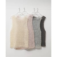 【TODAYFUL】Mohair Mesh Vest