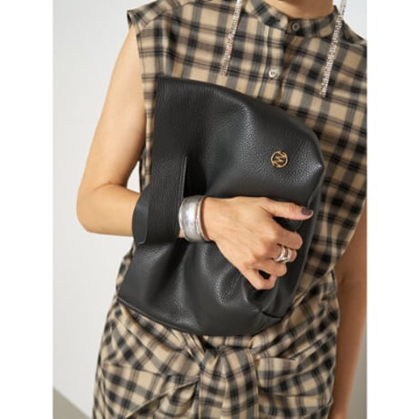 【YENN】LEATHER FOLDABLE BAG