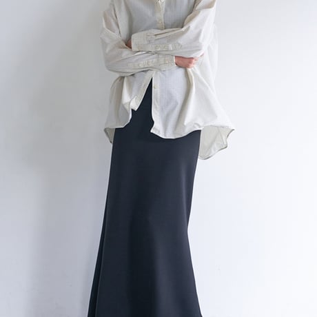 【YENN】WIRED OVER SHIRT　※納期：8月中旬～9月中旬