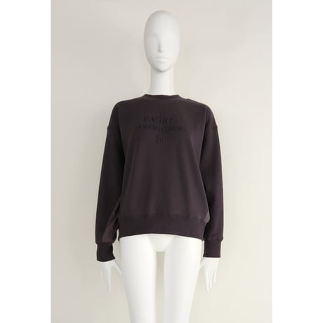 【Boutique Ordinary】2-Way Brushed-back Sweatshirt