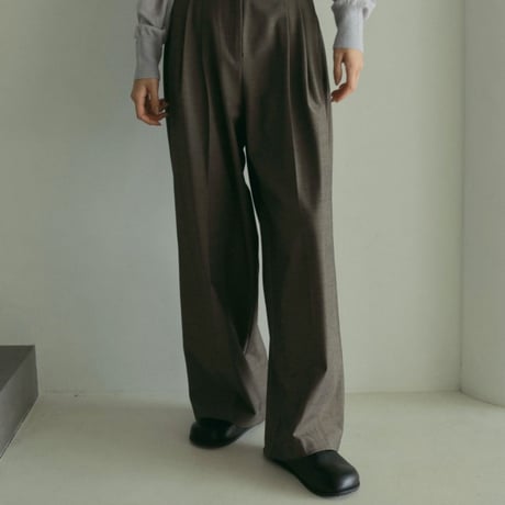 【anuke】Panel Wide Pants  ＊