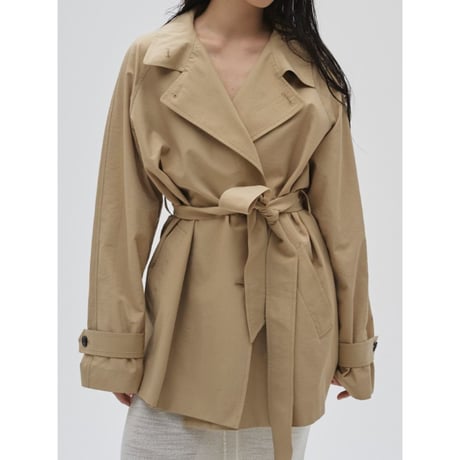 【TODAYFUL】Spring Short Trench　※納期2月下旬〜3月下旬
