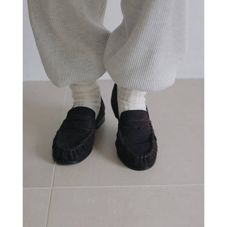 【anuke】Gather Loafers　※納期8月下旬～9月下旬