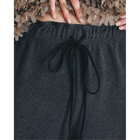 【anuke】Fleece Rough Pants