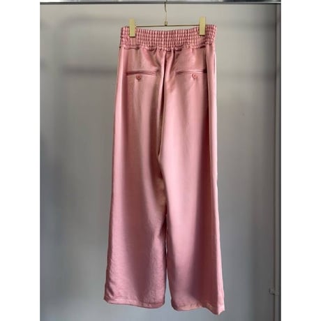 【MARGAUX VINTAGE】ウエストゴムサテンパンツ