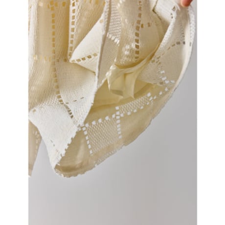 【YENN】 LACE BERMUDA PT