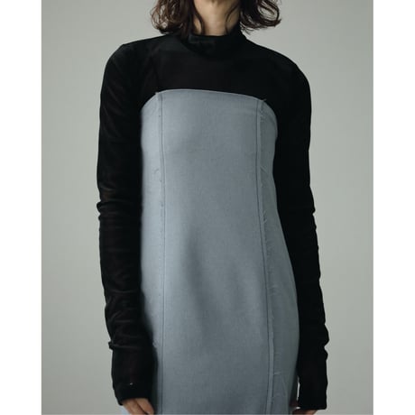 【ànuke】Heather Bare Onepiece