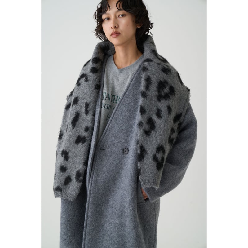 Boutique Ordinary】Cheetah Knit Cardigan | sele