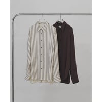 【TODAYFUL】Jacquard Stripe Shirts　※納期11月中旬～12月中旬
