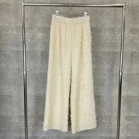 【Anna Kerry】hair Jacquard pants