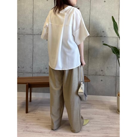 【ROSIEE】大人涼し気ワイドパンツ