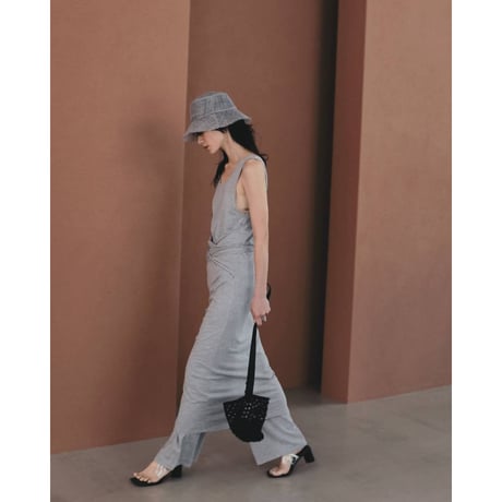 【anuke】Square Clear Sandals　※納期3月下旬～4月下旬