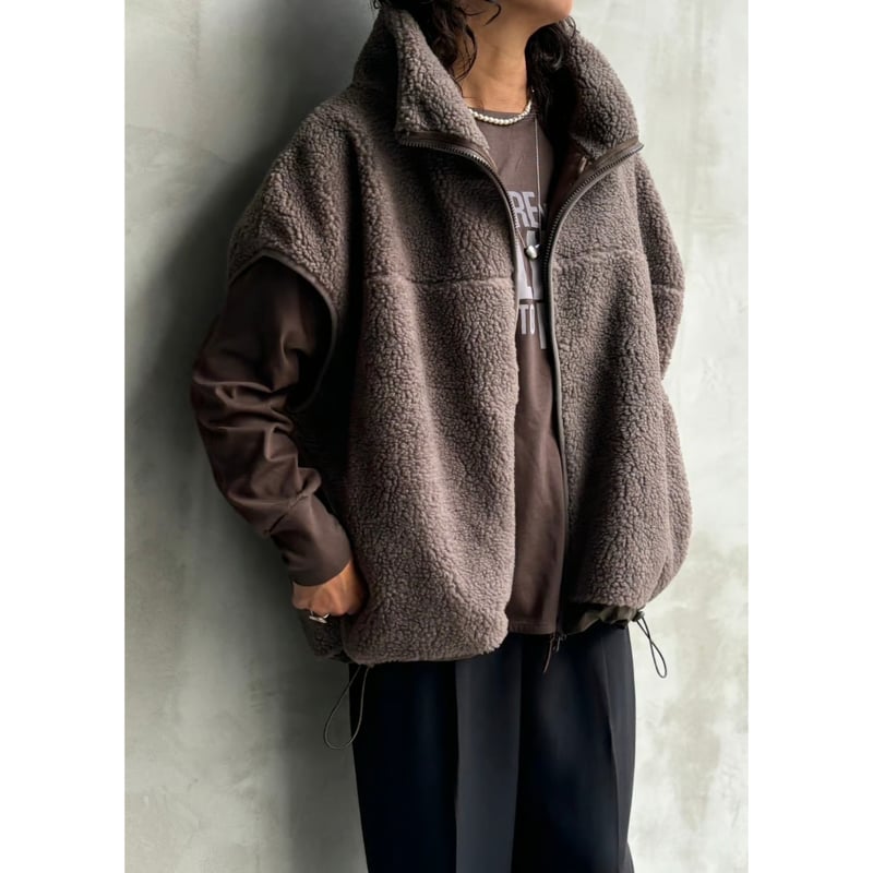 再販✨【flamingo farm】ボアベスト 155029 | selectshop kus