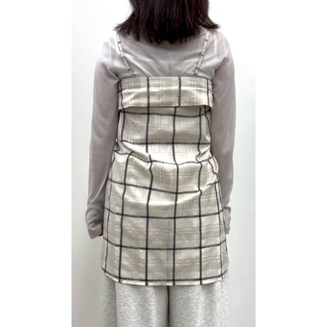【CLOCHE】2WAYチェックシャツ
