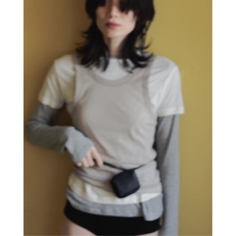 【anuke】Ecoleather Waist Pouch※9月中～10月中
