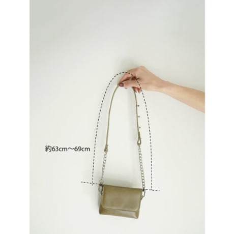 【YENN】 CHAIN BELT POUCH