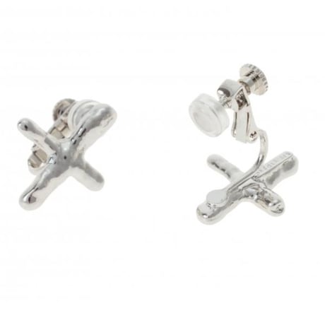【Sea'ds Mara】Cross motif earring