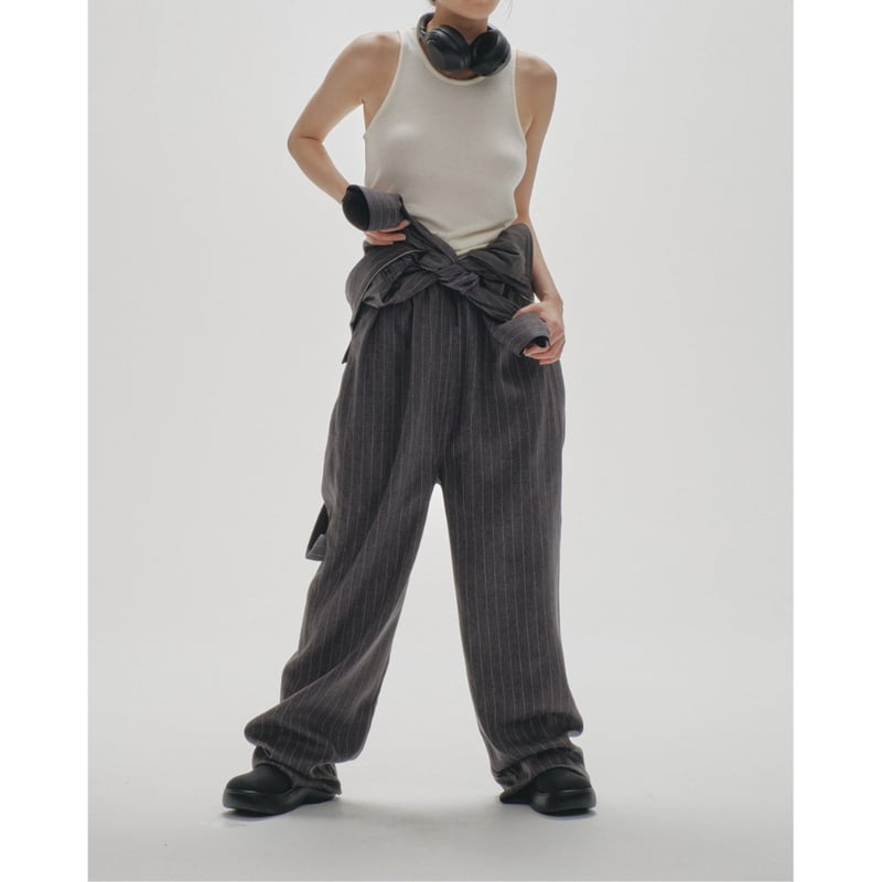 TODAYFUL　Stripe Zip Combinaison TODAYFUL】Stripe Zip Combinaison 11月中旬~12月上頃 発送