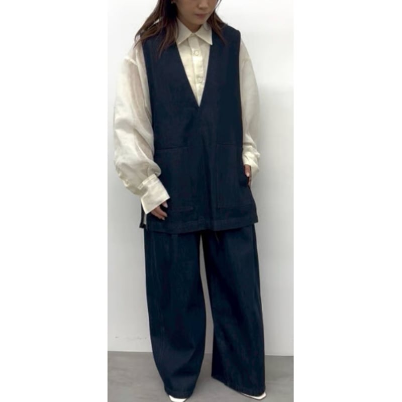 CLOCHE】デニムベスト | selectshop kusukusu
