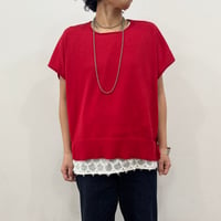 【siro de labonte】design knit T