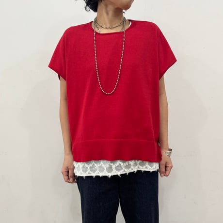 【siro de labonte】design knit T