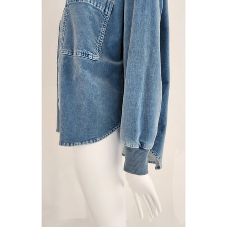 【Boutique Ordinary】Velveteen Denim Shirt
