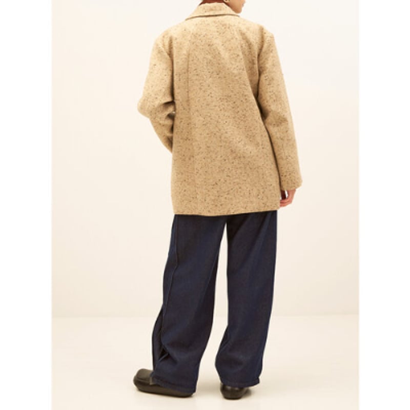YENN】WOOL TWEED BLAZER | selectshop kusukusu