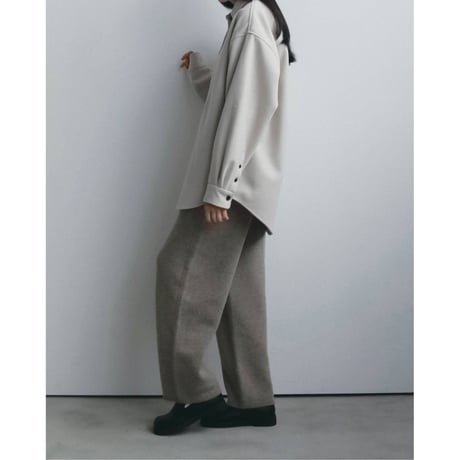 【anuke】Knit Cocoon Pants