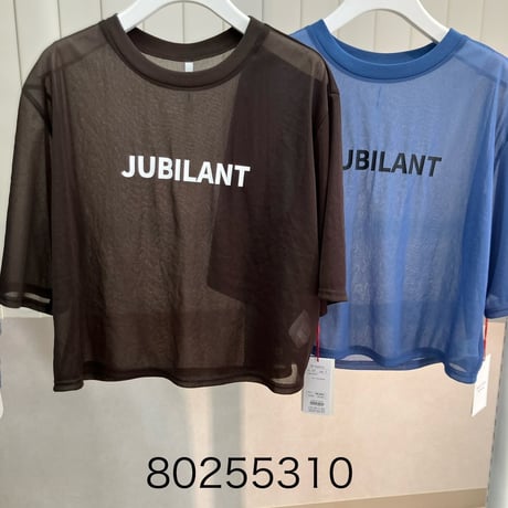 【Dignite collier】シアーロゴTシャツ