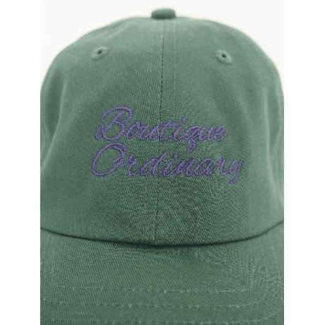 【Boutique Ordinary】Embroidered Logo Cap