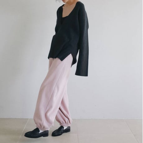 【anuke】Fleece Rough Pants