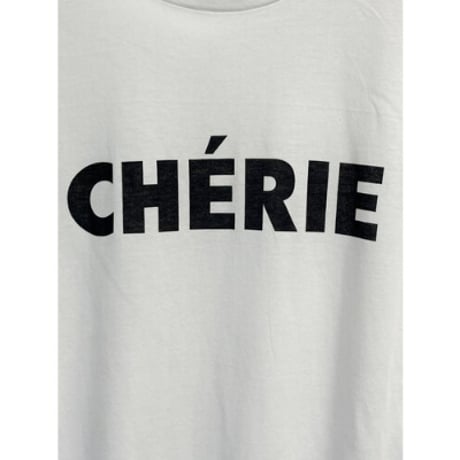 【CHIGNON】"CHERIE"ｼﾝﾌﾟﾙﾛｺﾞT
