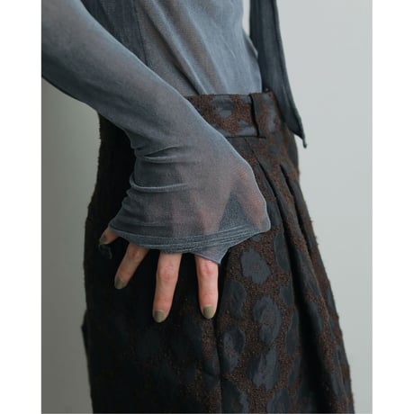 【anuke】Velour Tie Tops※10月中～11月中