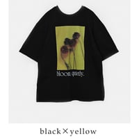 【WHYTO.】2way print tee