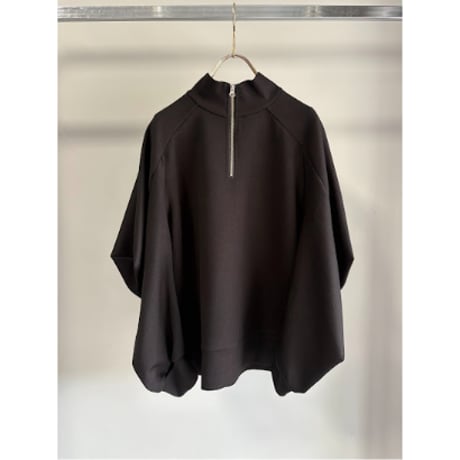 【MARGAUX VINTAGE】袖ダーツハーフジップPO