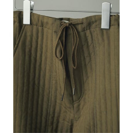 【ànuke】Quilting Line Pants　※11月下旬~12月中旬頃 発送予定