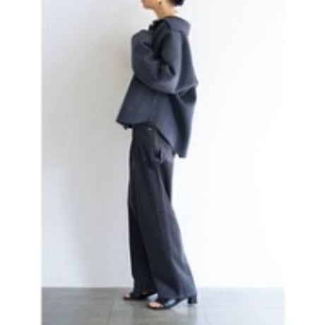 【YENN】W FACE COLLARED JK　※納期：9月中旬〜10月中旬