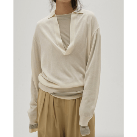 【TODAYFUL】Silky Skipper Knit　※納期3月中旬〜4月中旬