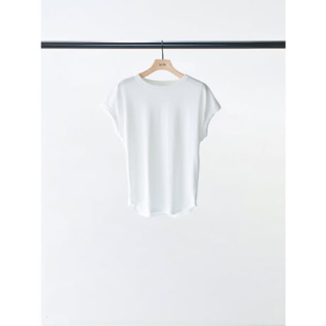 【YENN】 SHORT SLEEVE RIB TEE
