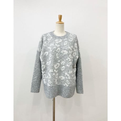【 siro de labonte 】leopard pullover