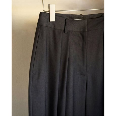 【anuke】Hightwist Cocoon Pants　※納期8月下旬～9月下旬