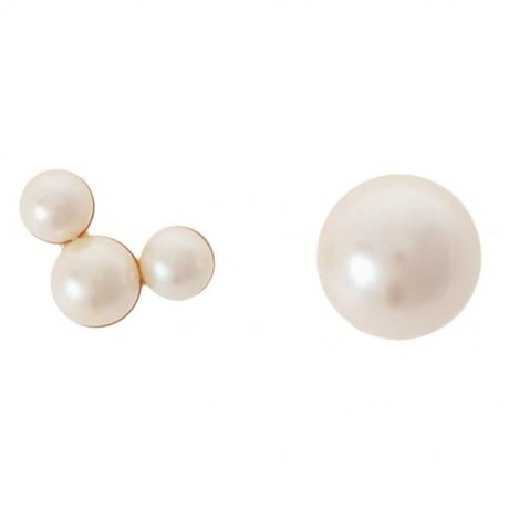 再販【Sea'ds Mara】Asymmetry pearl pierce