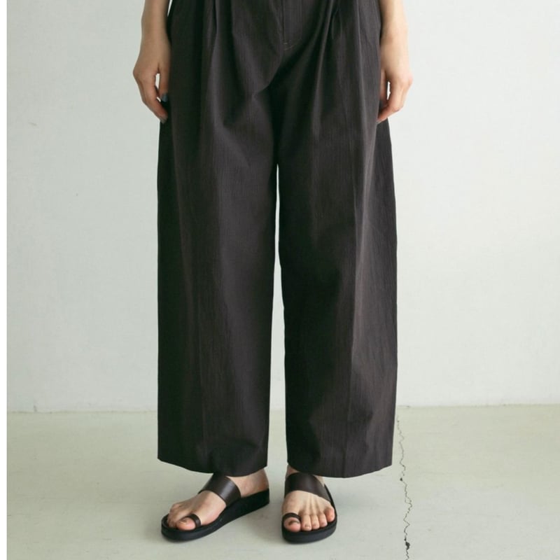 anuke】Check Tuck Pants | selectshop kusukusu
