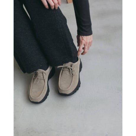 【anuke】Eco Suede Moccasin