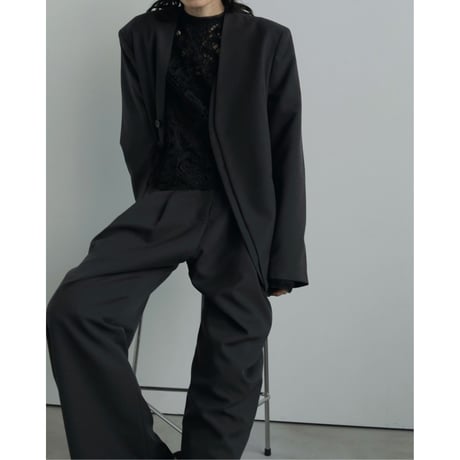 【anuke】Heather Stretch Pants※9月中～10月中