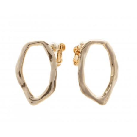 【Sea'ds mara】Deformed circle earring