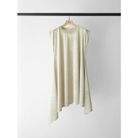 【YENN】IRREGULAR HEM TUNIC　※納期：6月中旬～7月中旬