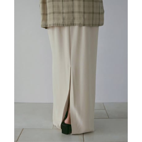 【anuke】Georgette Pencil Skirt