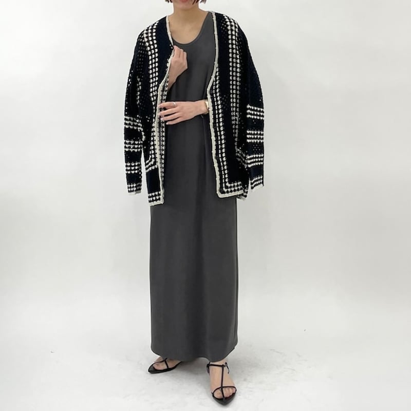 カフネ　cafune ノースリリブワンピース 黒　３８　タグ付き　435101 楽天市場】【即納】【2025秋冬新作】cafune カフネ リブ